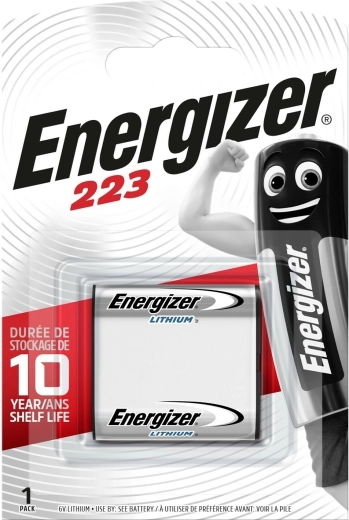 Batería de litio CR-P2 6 V para cámaras ENERGIZER