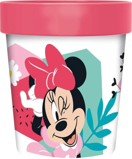Vaso de plástico MINNIE con base antideslizante 260 ml
