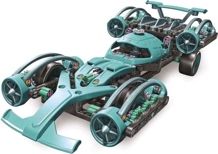 Coche de carreras futurista