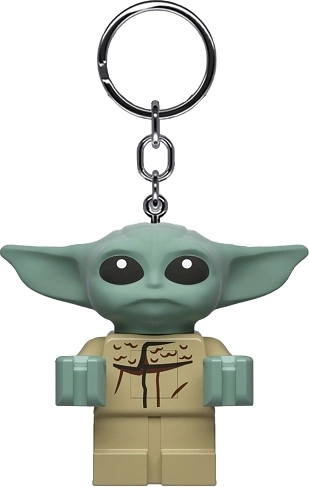 Lego Star Wars llavero luminoso Grogu (Baby Yoda) con LED
