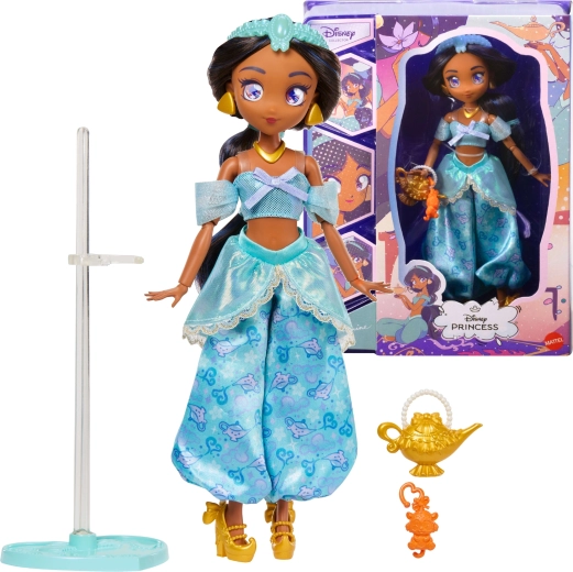 Mattel Disney Collector princesa Jasmína en estilo manga con accesorios