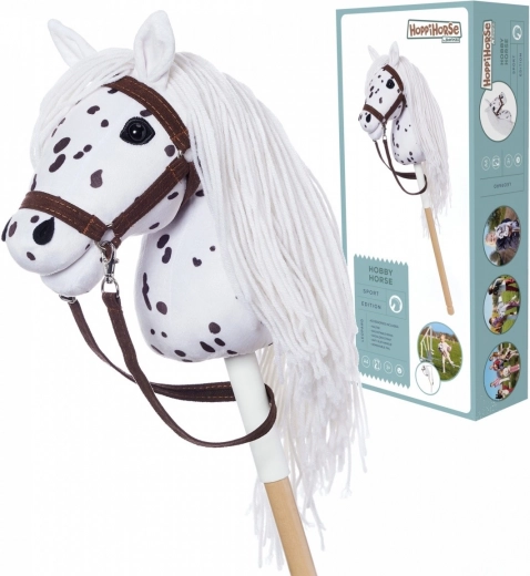 Hobby Horse HOPPIHORSE - Blanco moteado