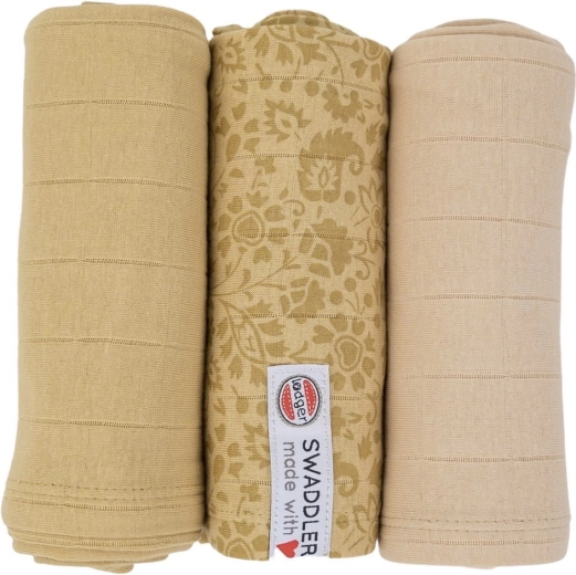 Lodger Swaddler Flower Tribe 70 × 70 cm arena - 1 pieza