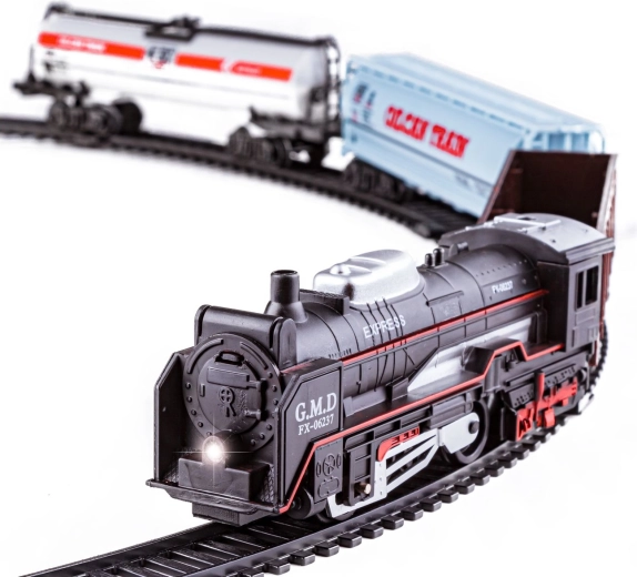 Set completo: locomotora y 3 vagones