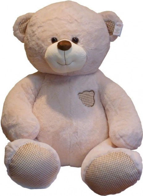 Oso de peluche Oktavián color crema 75 cm
