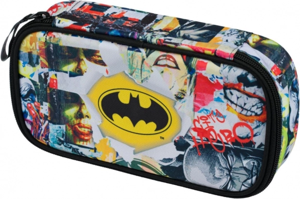 Estuche escolar tipo etui con motivo Batman Cómic