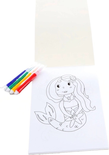 Incluye 4 rotuladores de colores