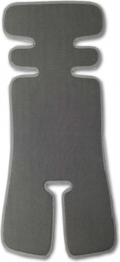 Inserto universal para silla de coche y cochecito gris