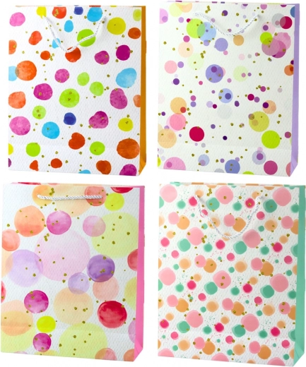 Bolsa de regalo Manchas de Acuarela Pastel