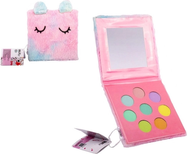 Create It! paleta de sombras de ojos en estuche peludo