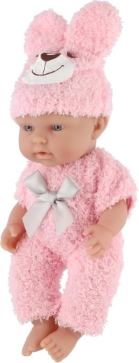 Suave mono rosa