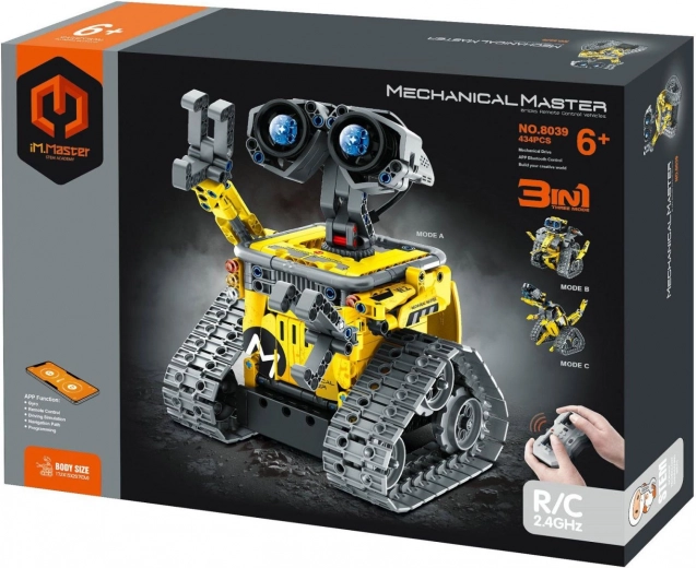 Kit de construcción de robot programable 3 en 1 iM.Master con control RC 2,4 GHz, 434 piezas
