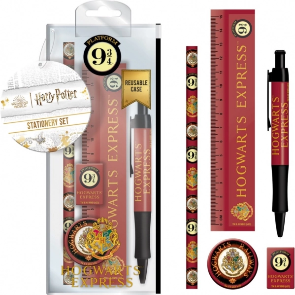 set escolar Harry Potter andén 9 y 3/4