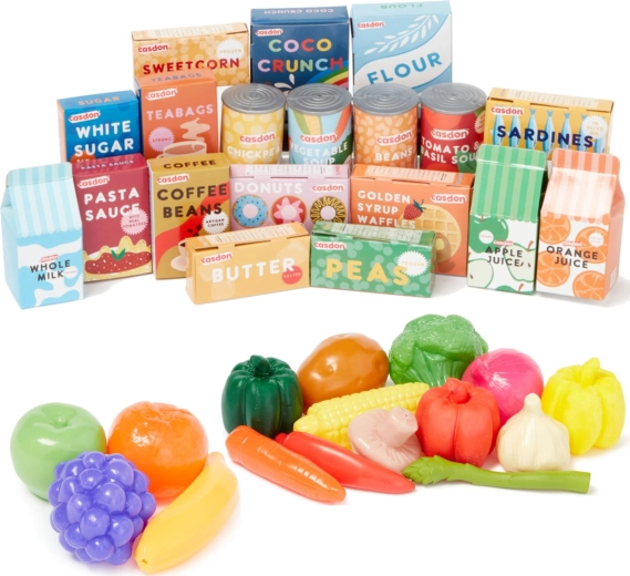 Alimentos realistas para un juego convincente