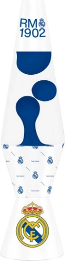 Lámpara de lava Real Madrid 36 cm