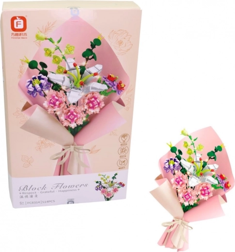 Set de construcción Ramo de flores, 514 piezas