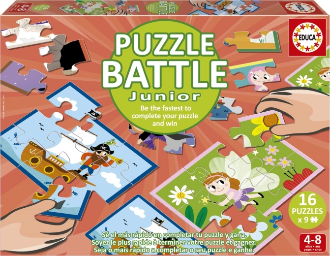 Educa puzzle batalla de fantasía 16×9 piezas