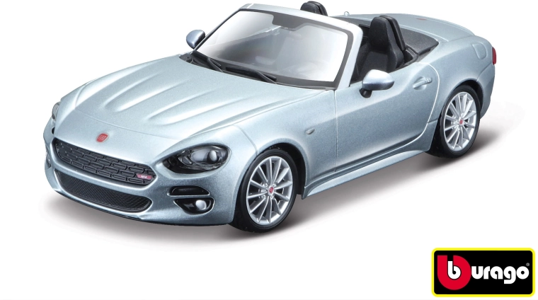 Bburago 1:24 FIAT 124 Spider – modelo metálico a escala 1:24