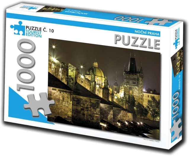 Puzzle Praga nocturna 1000 piezas