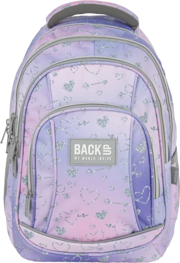 Mochila bien pensada con espalda ergonómica