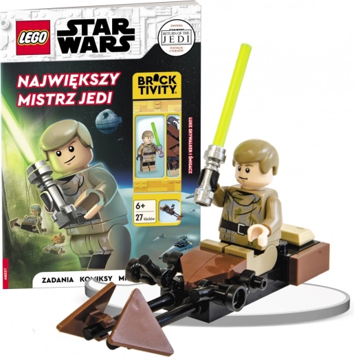 LEGO Star Wars El mayor maestro Jedi – libro interactivo con minifigura de Luke Skywalker