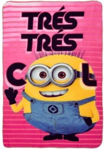 Manta de forro polar Minions