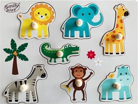 Rompecabezas infantil con animales SmilyPlay