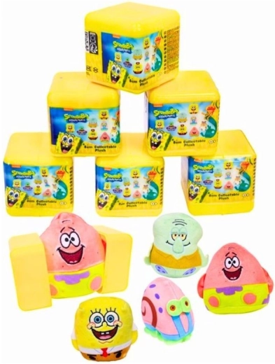 SpongeBob y amigos mini peluche coleccionable en cápsula - 1 pieza