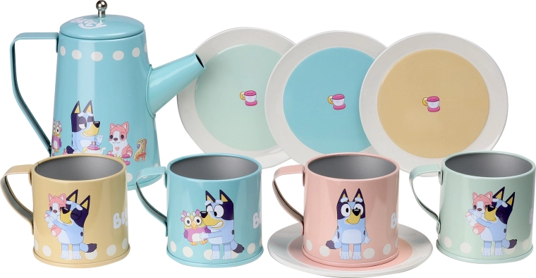 Juego de té infantil Bluey – 10 piezas