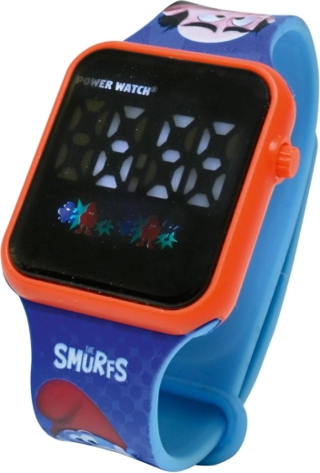 Reloj digital infantil Lexibook con temática de Los Pitufos y alarma