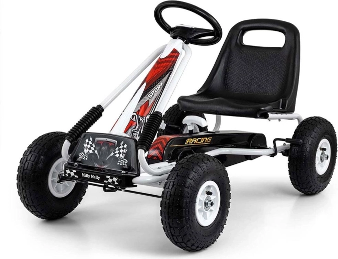Go-kart infantil a pedales MILLY MALLY Thor blanco