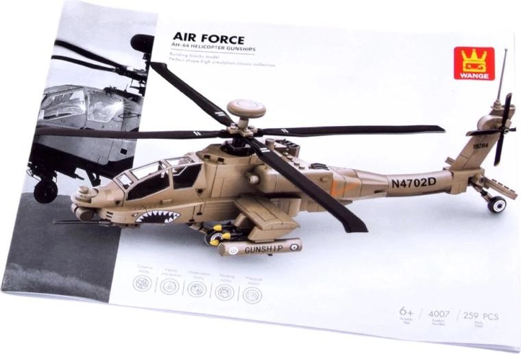 Aspecto realista del AH-64