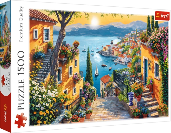 Puzzle Trefl Vista costera de 1500 piezas