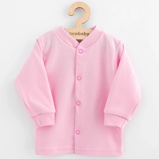 Chaqueta de algodón para bebé New Baby Happy Elephant rosa 68 (4–6 m)