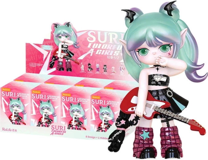 Rolife Suri Colorful Girls figura coleccionable en caja sorpresa - 1 unidad
