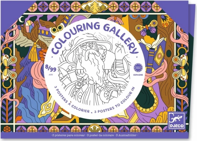Galería para colorear Heroic de Djeco