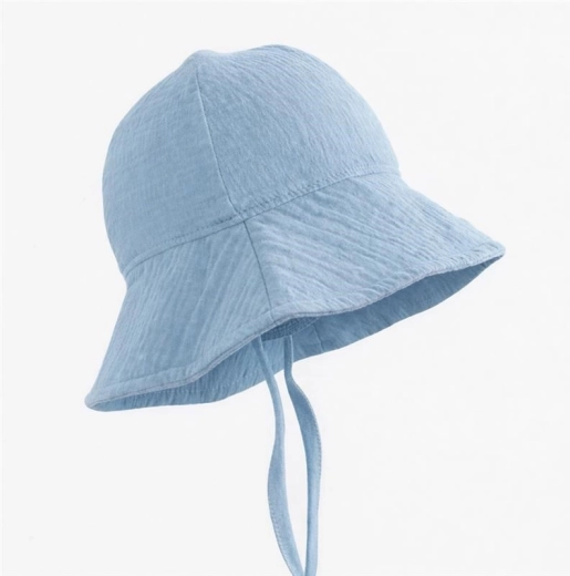 Sombrerito infantil de muselina New Baby 0–3 meses
