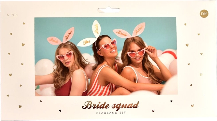 Diademas de fiesta Bride Babes (6 uds)