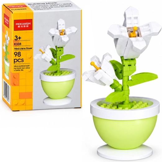 Kit de construcción de mini lirio en maceta - 1 unidad