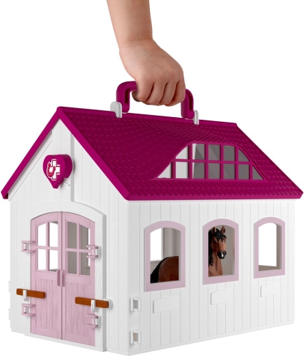 Clínica veterinaria con box y diseño portátil