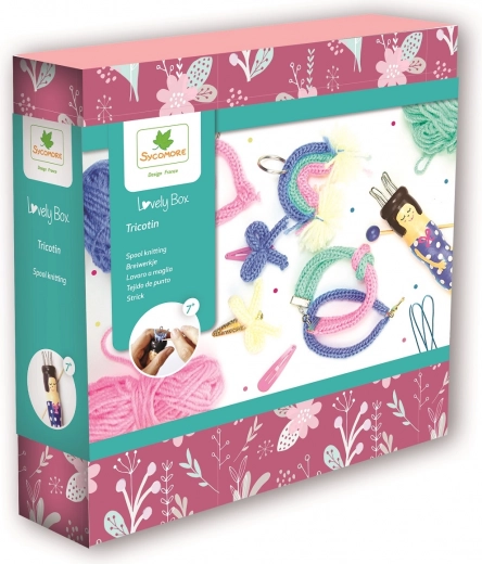Set creativo con muñeca de tejer Lovely Box