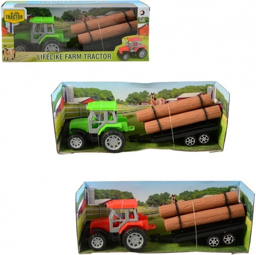 Tractor con remolque de fricción
