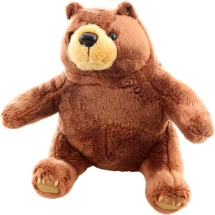 Osito de peluche marrón 18 cm