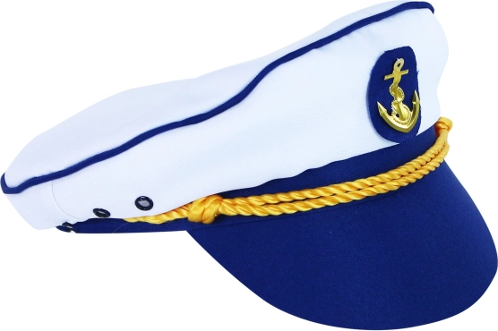 Gorra marinera de capitán para adultos