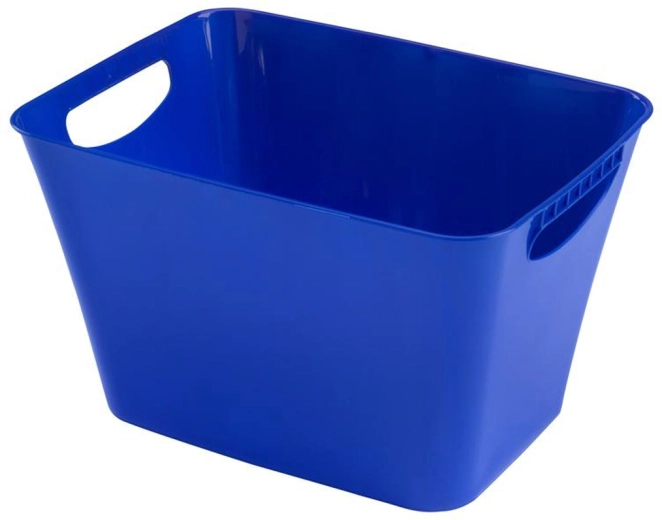 Cesta de almacenamiento de plástico 40,5 × 29 × 24,5 cm