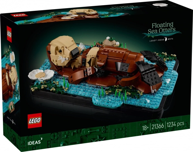 LEGO Ideas Nutrias flotantes