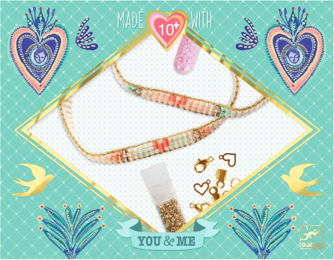 Pulseras de amistad trenzadas DJECO Me&You