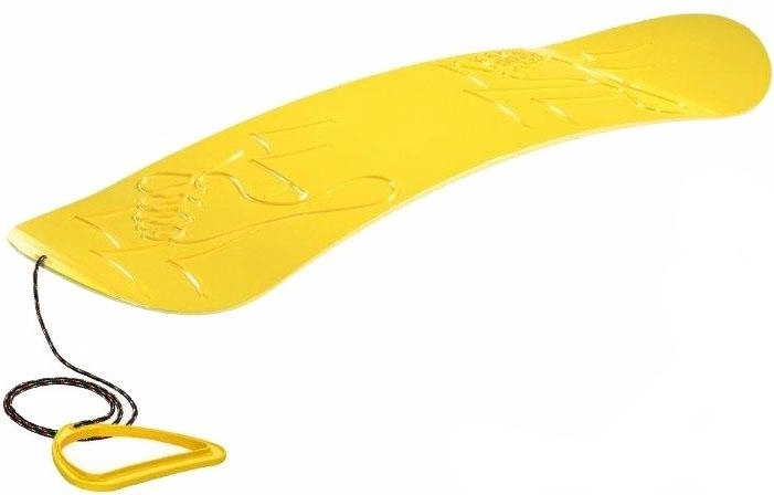 Deslizador de plástico tipo snowboard