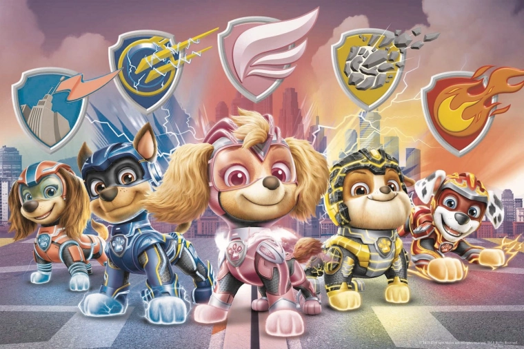 Puzzle Maxi de 24 piezas Cachorro Mighty de la Patrulla Canina