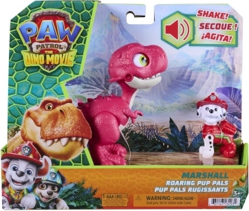 Patrulla Canina dinosaurio con sonidos y Marshall